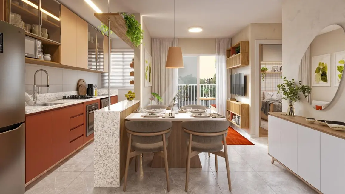 Apartamento com 2 quartos à venda em Pinheirinho, Toledo - PR - imagem 3 Foto 3 de Apartamento com 2 quartos à venda em Pinheirinho, Toledo - PR