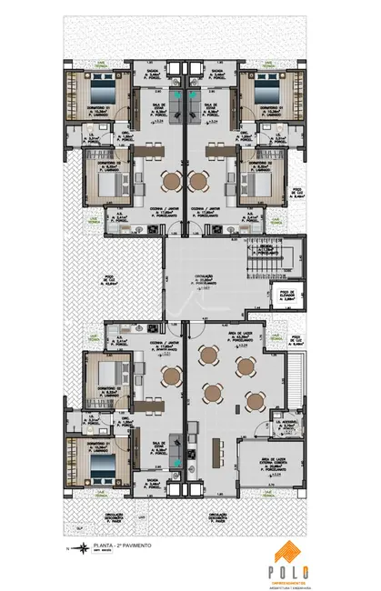 Apartamento com 2 quartos à venda, 61m2 em Tocantins, Toledo - PR - imagem 7 Foto 7 de Apartamento com 2 quartos à venda, 61m2 em Tocantins, Toledo - PR