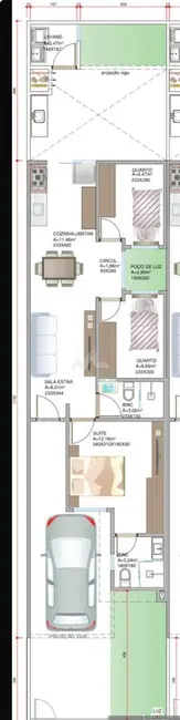 Casa com 2 quartos à venda, 65m2 em Jardim Coopagro, Toledo - PR - imagem 2 Foto 2 de Casa com 2 quartos à venda, 65m2 em Jardim Coopagro, Toledo - PR