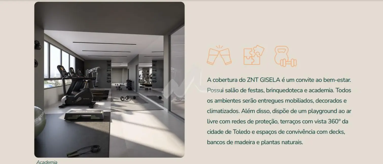 Apartamento com 1 quarto à venda, 60m2 em Jardim Gisela, Toledo - PR - imagem 8 Foto 8 de Apartamento com 1 quarto à venda, 60m2 em Jardim Gisela, Toledo - PR