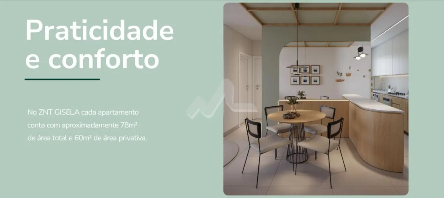 Apartamento com 1 quarto à venda, 60m2 em Jardim Gisela, Toledo - PR - imagem 4 Foto 4 de Apartamento com 1 quarto à venda, 60m2 em Jardim Gisela, Toledo - PR