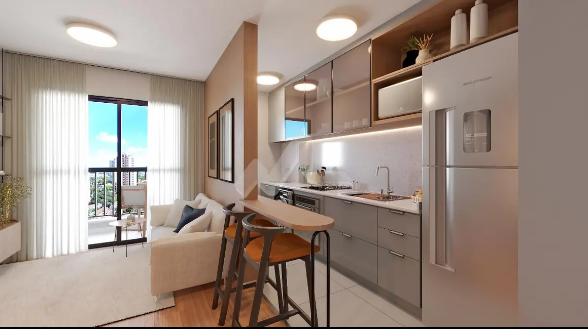 Apartamento com 2 quartos à venda, 44m2 em Tocantins, Toledo - PR - imagem 3 Foto 3 de Apartamento com 2 quartos à venda, 44m2 em Tocantins, Toledo - PR