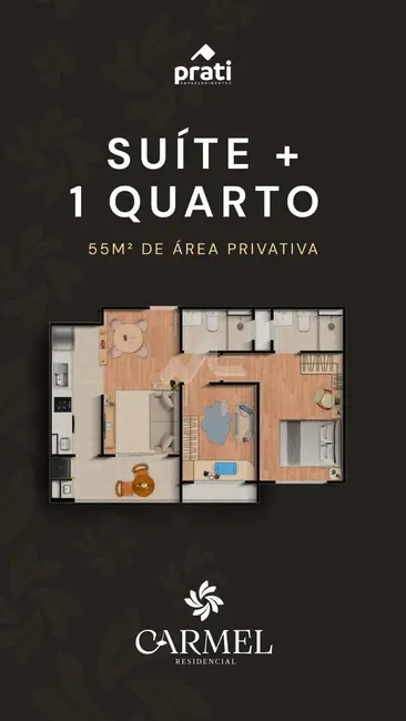 Apartamento à venda em Vila Industrial, Toledo - PR - imagem 6 Foto 6 de Apartamento à venda em Vila Industrial, Toledo - PR