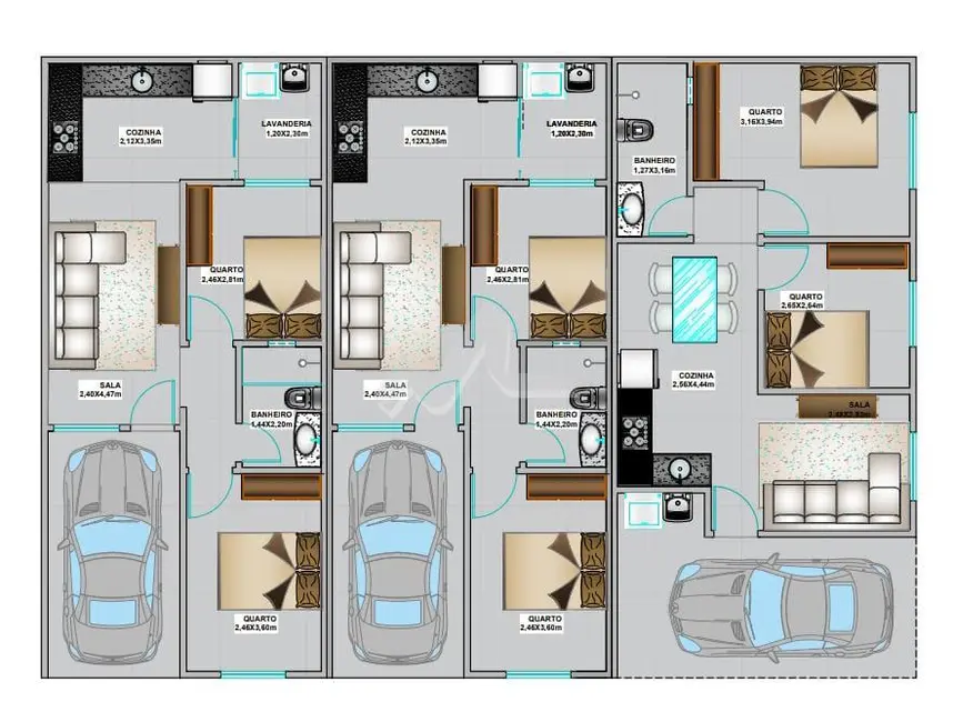 Foto 3 de Casa com 2 quartos à venda, 48m2 em Toledo - PR