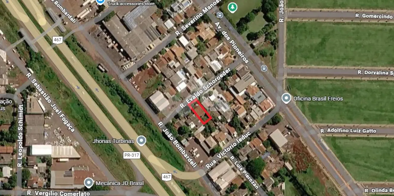 Terreno / Lote à venda, 490m2 em Independência, Toledo - PR - imagem 5 Foto 5 de Terreno / Lote à venda, 490m2 em Independência, Toledo - PR