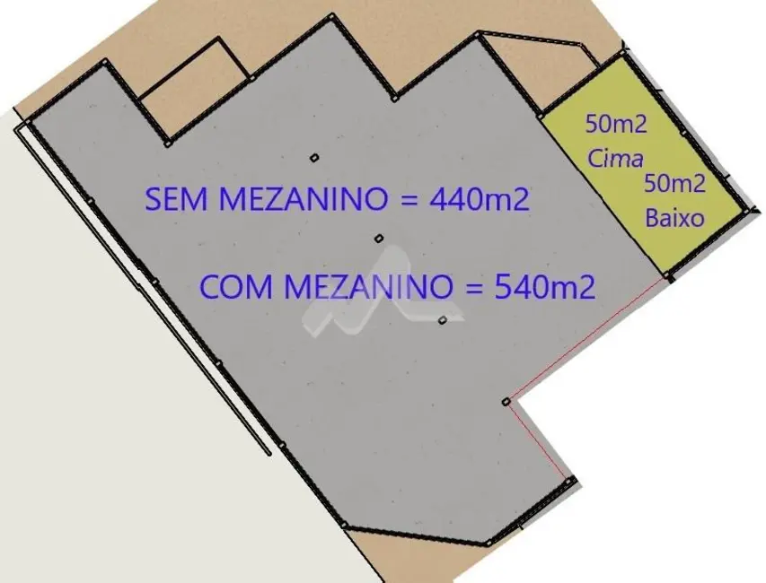 Armazém / Galpão para alugar, 440m2 em Jardim Concórdia, Toledo - PR - imagem 8 Foto 8 de Armazém / Galpão para alugar, 440m2 em Jardim Concórdia, Toledo - PR