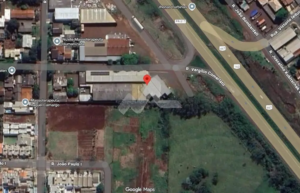 Armazém / Galpão para alugar, 440m2 em Jardim Concórdia, Toledo - PR - imagem 2 Foto 2 de Armazém / Galpão para alugar, 440m2 em Jardim Concórdia, Toledo - PR