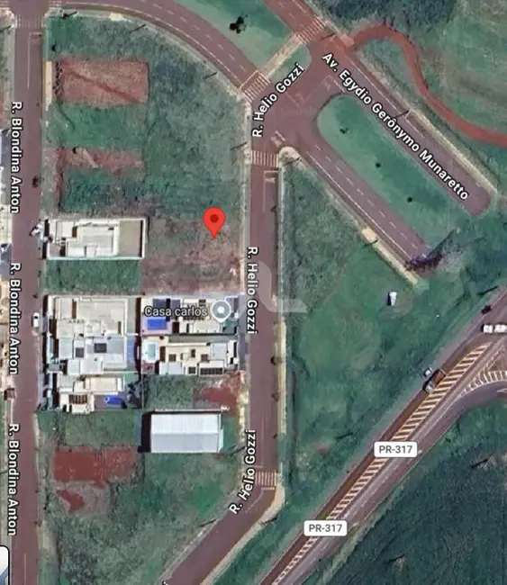 Foto 2 de Terreno / Lote à venda, 360m2 em Vila Becker, Toledo - PR