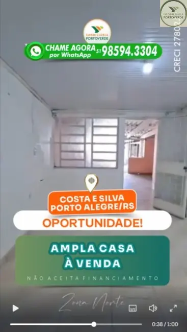 Foto 5 de Casa com 2 quartos à venda, 110m2 em Porto Alegre - RS