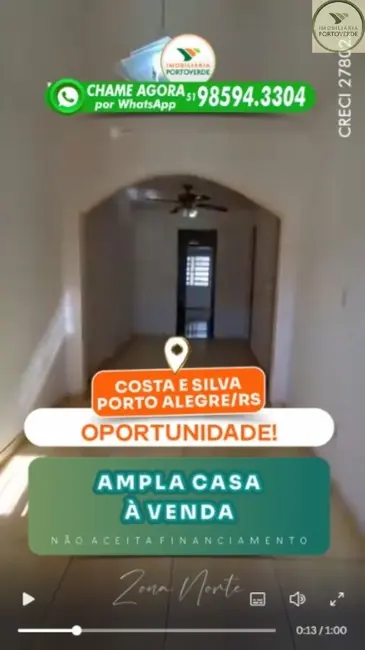 Foto 3 de Casa com 2 quartos à venda, 110m2 em Porto Alegre - RS