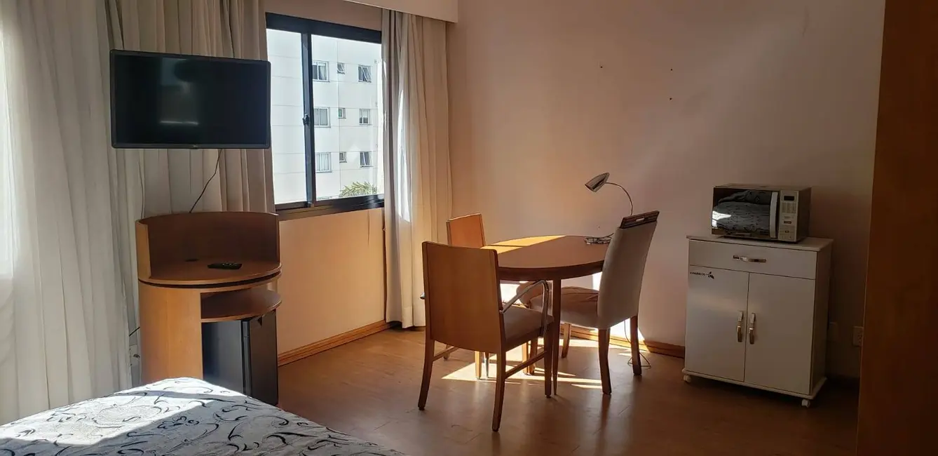 Foto 1 de Loft / Flat com 1 quarto para alugar, 27m2 em Indianópolis, São Paulo - SP