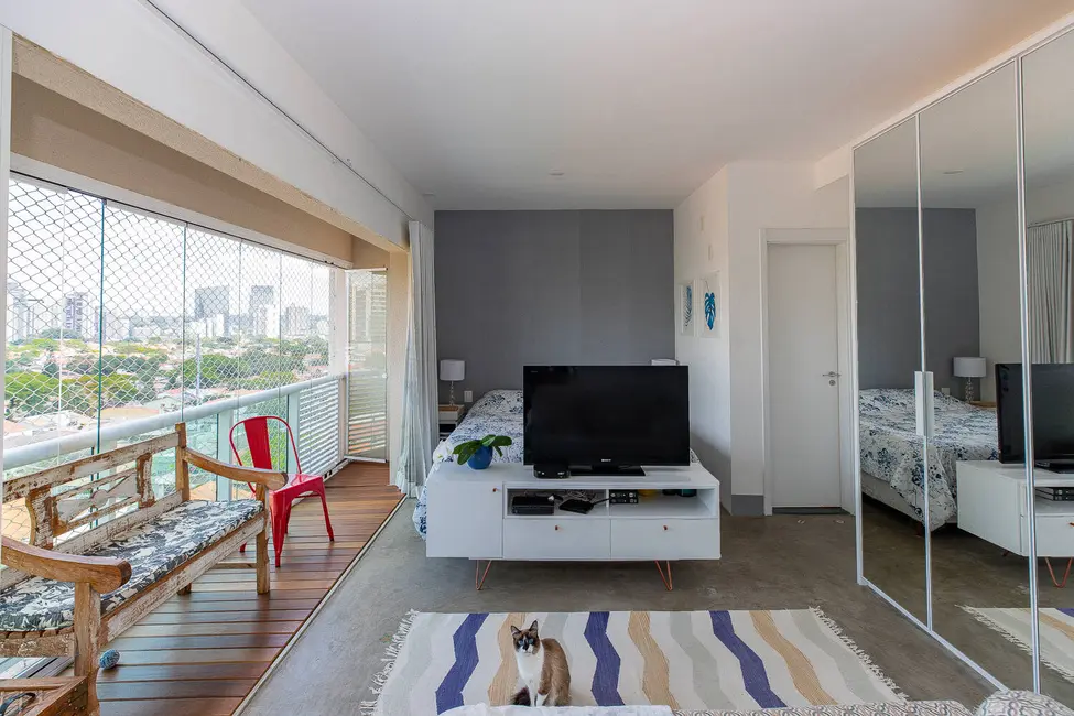 Foto 1 de Apartamento com 1 quarto à venda, 57m2 em Brooklin Paulista, São Paulo - SP