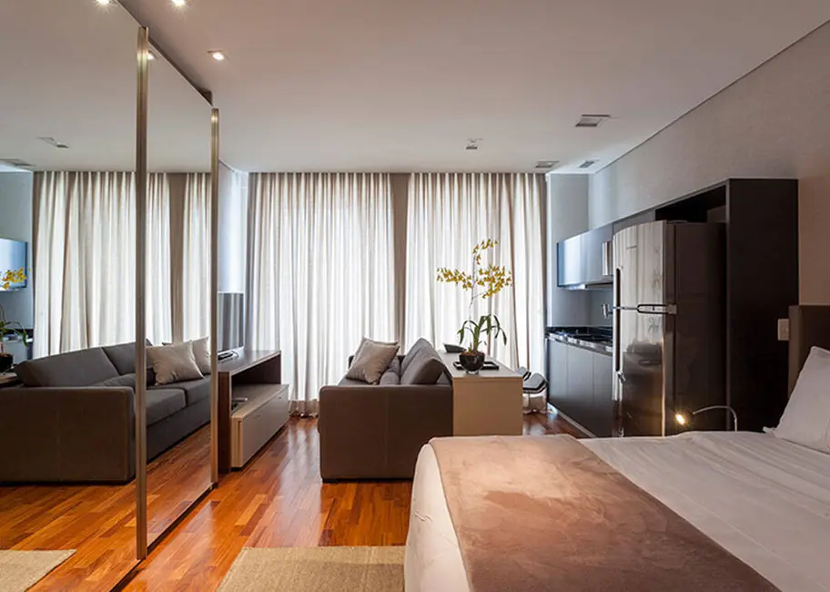 Foto 2 de Apartamento com 1 quarto para alugar, 35m2 em Vila Olímpia, São Paulo - SP