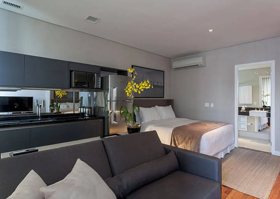 Foto 1 de Apartamento com 1 quarto para alugar, 35m2 em Vila Olímpia, São Paulo - SP