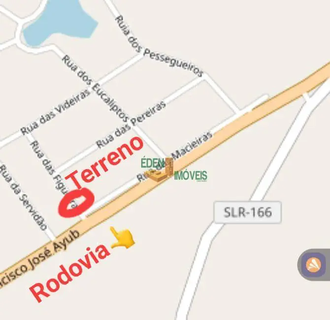 Foto 2 de Terreno / Lote à venda, 1400m2 em Salto De Pirapora - SP