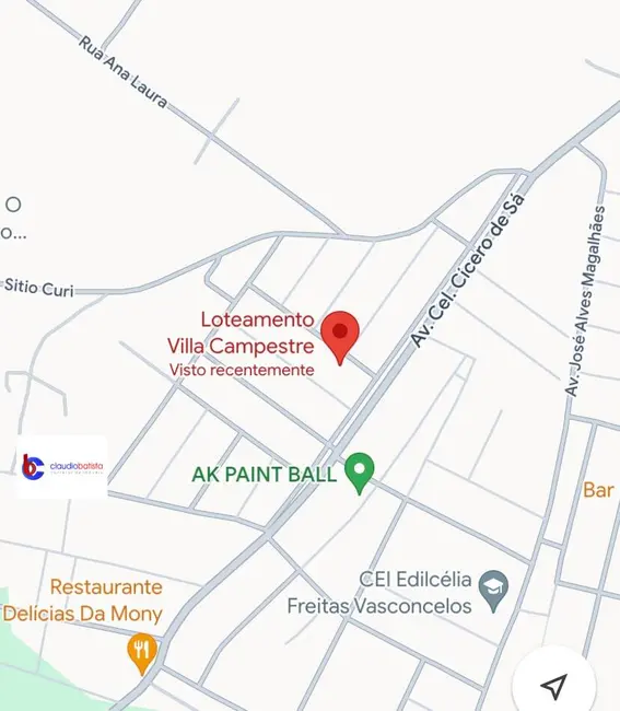 Foto 5 de Terreno / Lote à venda, 375m2 em Eusebio - CE