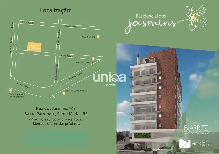 Foto 2 de Apartamento com 2 quartos à venda, 77m2 em Patronato, Santa Maria - RS