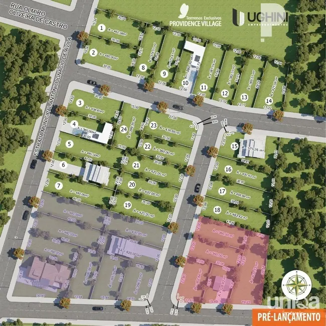 Foto 5 de Terreno / Lote à venda, 381m2 em São José, Santa Maria - RS