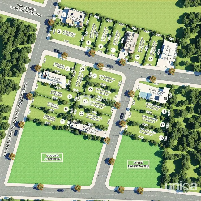 Foto 4 de Terreno / Lote à venda, 381m2 em São José, Santa Maria - RS