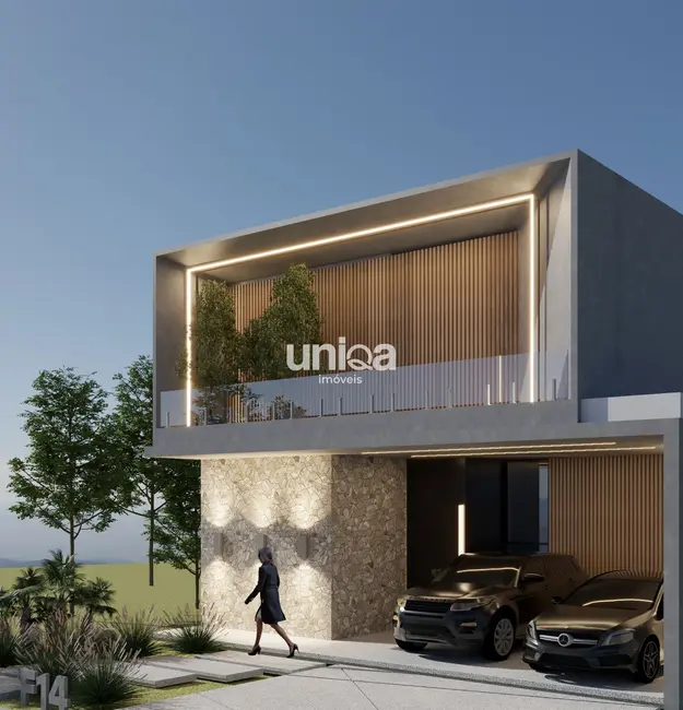 Foto 2 de Casa de Condomínio com 3 quartos à venda, 262m2 em Tomazetti, Santa Maria - RS