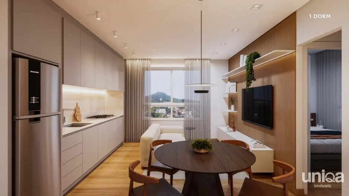 Foto 2 de Apartamento com 1 quarto à venda, 34m2 em Nossa Senhora das Dores, Santa Maria - RS