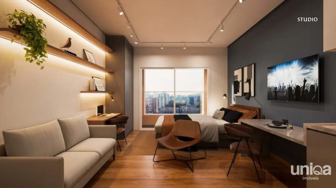 Foto 2 de Apartamento com 1 quarto à venda, 28m2 em Nossa Senhora das Dores, Santa Maria - RS