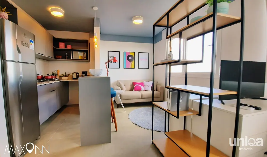 Foto 2 de Apartamento com 1 quarto para alugar, 28m2 em Camobi, Santa Maria - RS