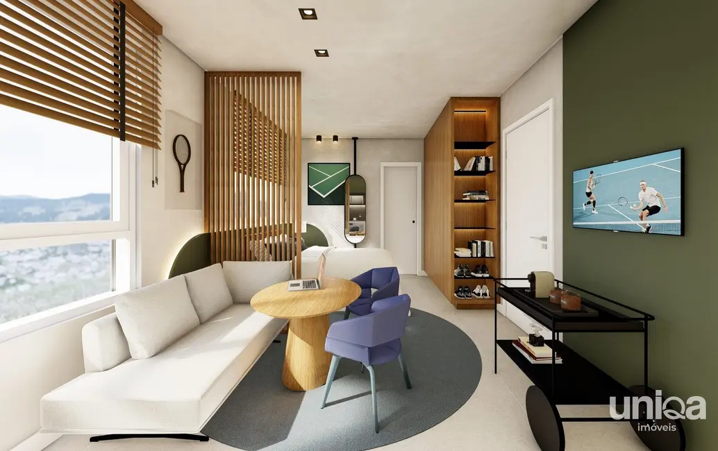 Foto 3 de Apartamento com 1 quarto à venda, 26m2 em Camobi, Santa Maria - RS