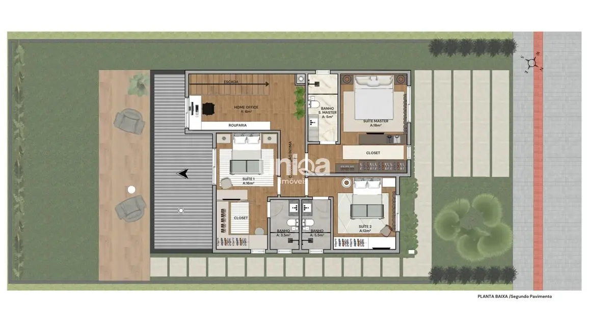 Foto 4 de Casa com 4 quartos à venda, 193m2 em Cerrito, Santa Maria - RS