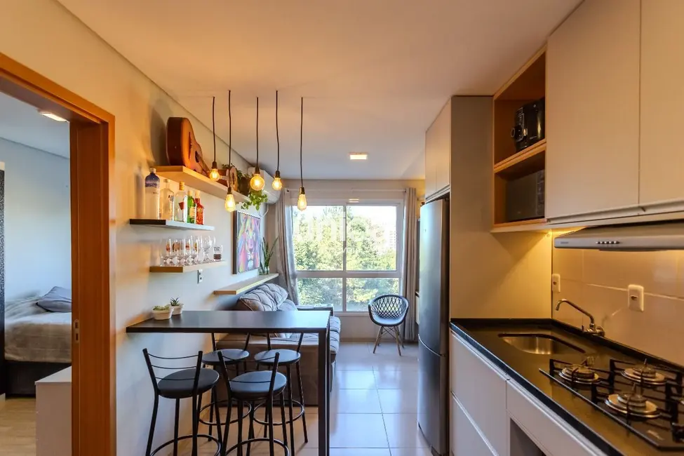 Apartamento com 1 quarto para alugar, 34m2 em Camobi, Santa Maria - RS - imagem 1 Foto 1 de Apartamento com 1 quarto para alugar, 34m2 em Camobi, Santa Maria - RS