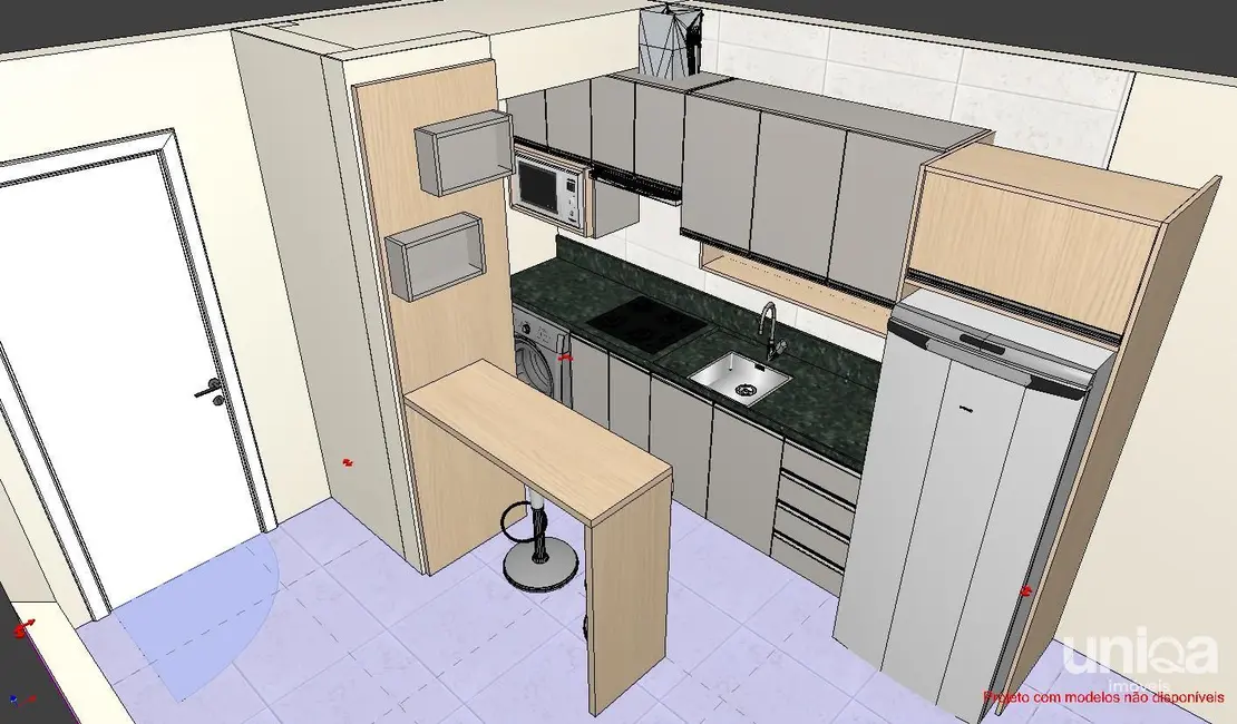 Foto 6 de Apartamento com 2 quartos para alugar, 66m2 em Camobi, Santa Maria - RS