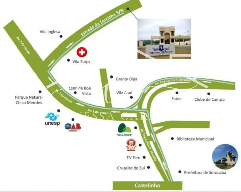 Terreno / Lote à venda, 1554m2 em Sorocaba - SP - imagem 5 Foto 5 de Terreno / Lote à venda, 1554m2 em Sorocaba - SP