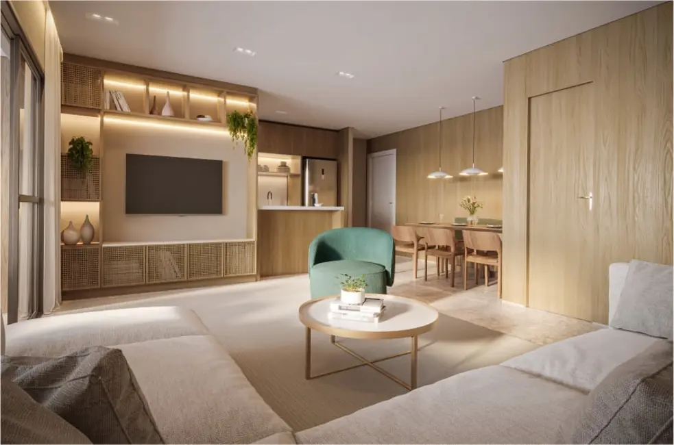 Apartamento com 3 quartos à venda, 92m2 em Tatuapé, São Paulo - SP - imagem 5 Foto 5 de Apartamento com 3 quartos à venda, 92m2 em Tatuapé, São Paulo - SP