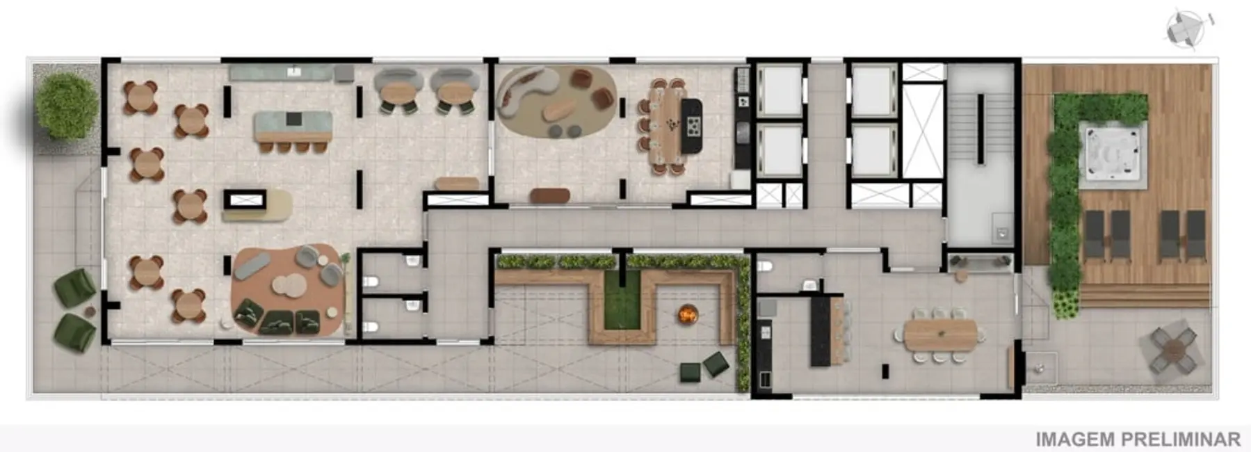 Apartamento com 1 quarto à venda, 28m2 em Butantã, São Paulo - SP - imagem 7 Foto 7 de Apartamento com 1 quarto à venda, 28m2 em Butantã, São Paulo - SP