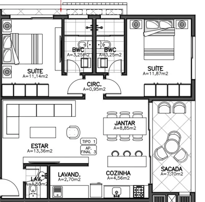 Foto 8 de Apartamento com 2 quartos à venda, 141m2 em Centro, Porto Belo - SC