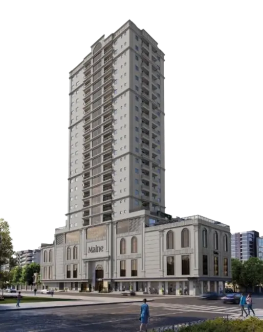 Foto 1 de Apartamento com 3 quartos à venda, 111m2 em Meia Praia, Itapema - SC