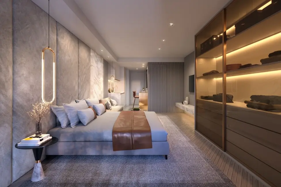 Foto 3 de Apartamento com 1 quarto à venda, 52m2 em Brooklin Paulista, São Paulo - SP