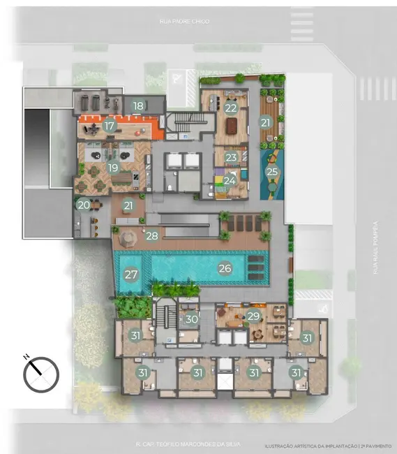 Apartamento com 1 quarto à venda, 35m2 em Perdizes, São Paulo - SP - imagem 8 Foto 8 de Apartamento com 1 quarto à venda, 35m2 em Perdizes, São Paulo - SP