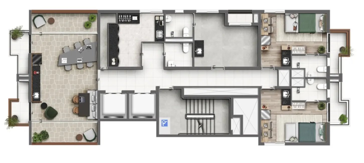 Foto 9 de Apartamento com 1 quarto à venda, 43m2 em Moema, São Paulo - SP