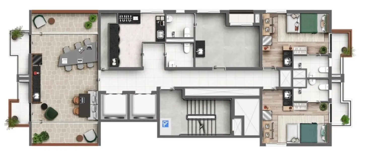 Apartamento com 1 quarto à venda, 24m2 em Moema, São Paulo - SP - imagem 9 Foto 9 de Apartamento com 1 quarto à venda, 24m2 em Moema, São Paulo - SP