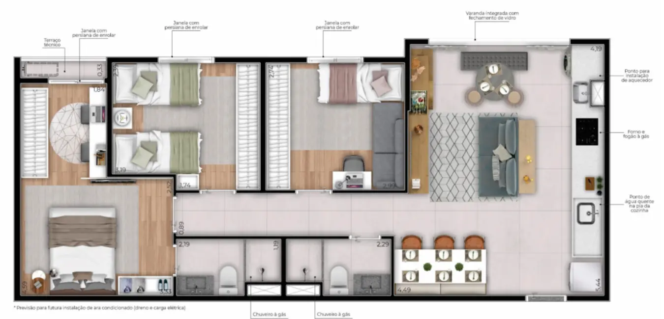 Foto 18 de Apartamento com 2 quartos à venda, 45m2 em Ipiranga, São Paulo - SP