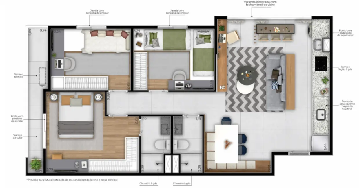 Foto 19 de Apartamento com 2 quartos à venda, 45m2 em Ipiranga, São Paulo - SP