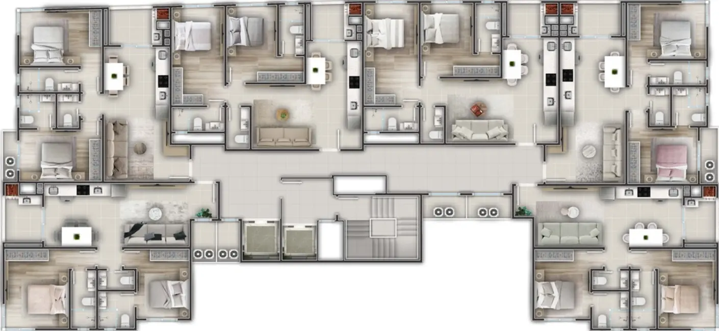 Foto 6 de Apartamento com 2 quartos à venda, 70m2 em Itapema - SC
