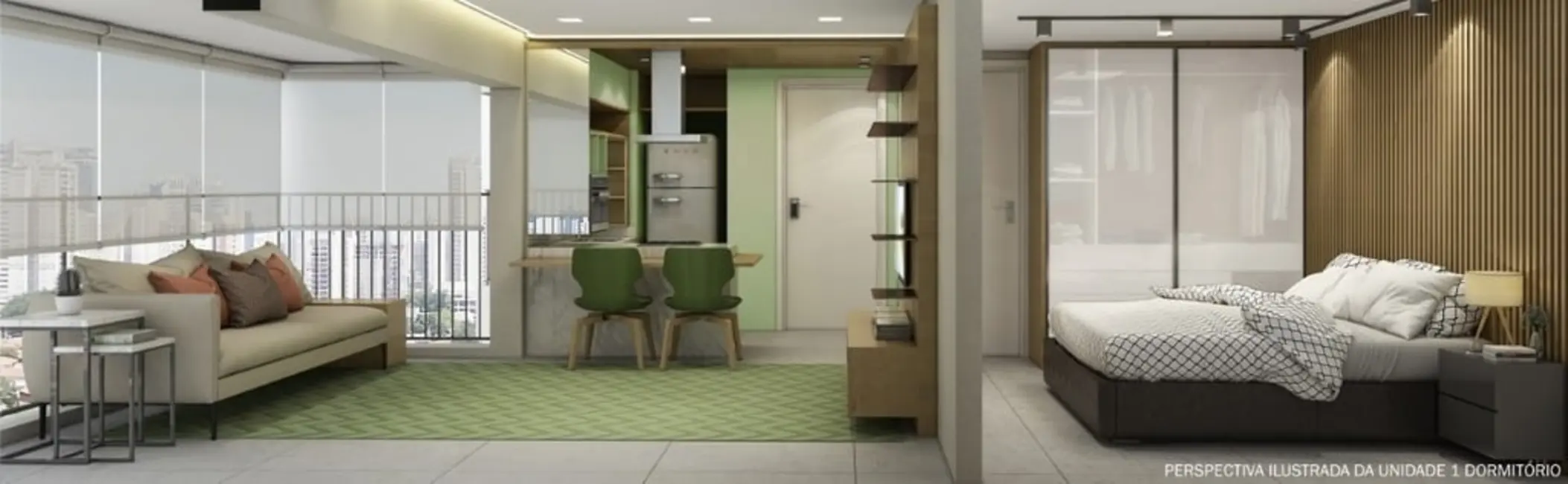 Apartamento com 2 quartos à venda, 55m2 em Tatuapé, São Paulo - SP - imagem 4 Foto 4 de Apartamento com 2 quartos à venda, 55m2 em Tatuapé, São Paulo - SP