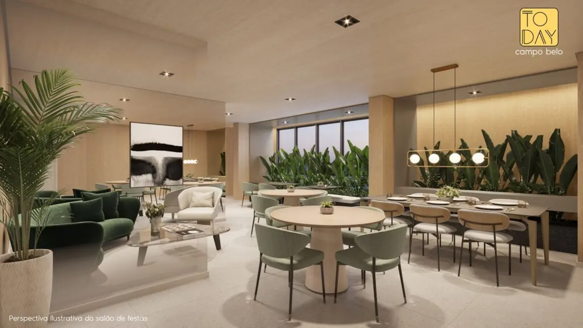 Apartamento com 2 quartos à venda, 40m2 em Campo Belo, São Paulo - SP - imagem 5 Foto 5 de Apartamento com 2 quartos à venda, 40m2 em Campo Belo, São Paulo - SP