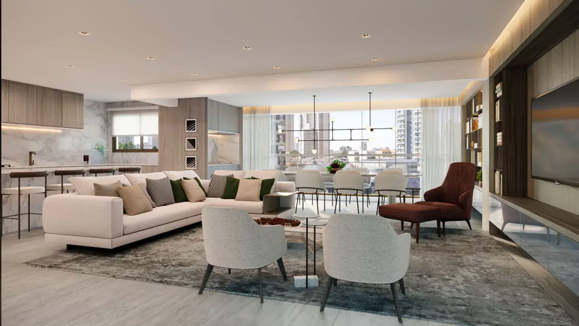 Apartamento com 4 quartos à venda, 261m2 em Perdizes, São Paulo - SP - imagem 4 Foto 4 de Apartamento com 4 quartos à venda, 261m2 em Perdizes, São Paulo - SP