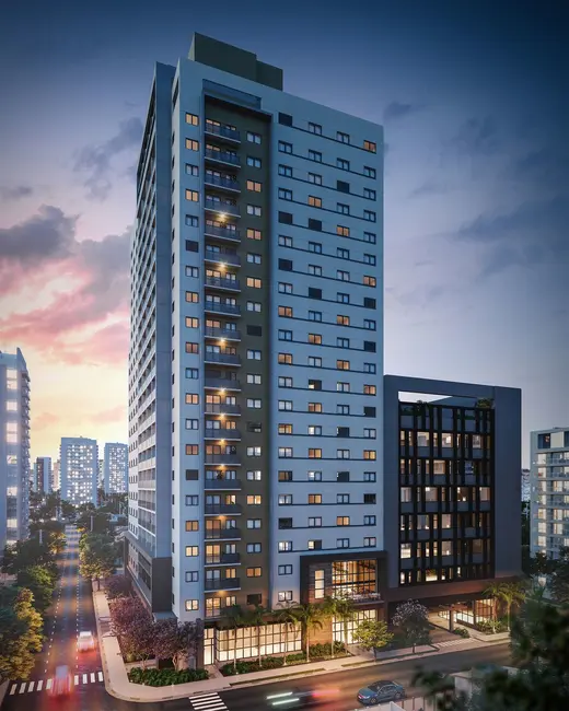 Apartamento com 1 quarto à venda, 27m2 em Vila Olímpia, São Paulo - SP - imagem 1 Foto 1 de Apartamento com 1 quarto à venda, 27m2 em Vila Olímpia, São Paulo - SP