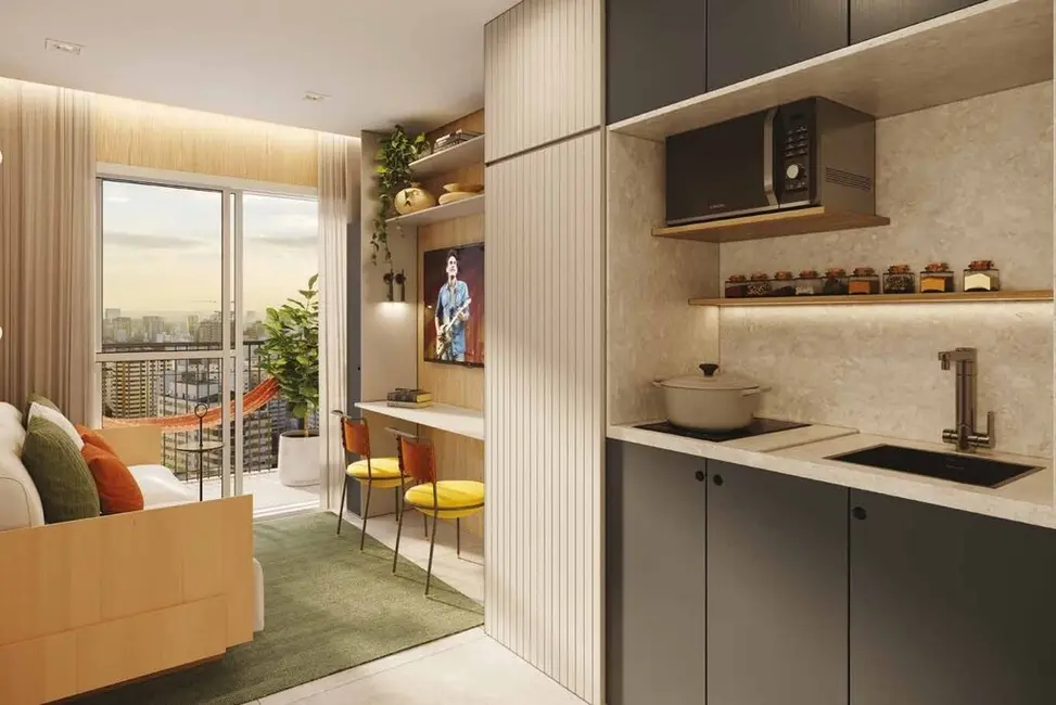 Foto 5 de Apartamento com 1 quarto à venda, 30m2 em Pinheiros, São Paulo - SP