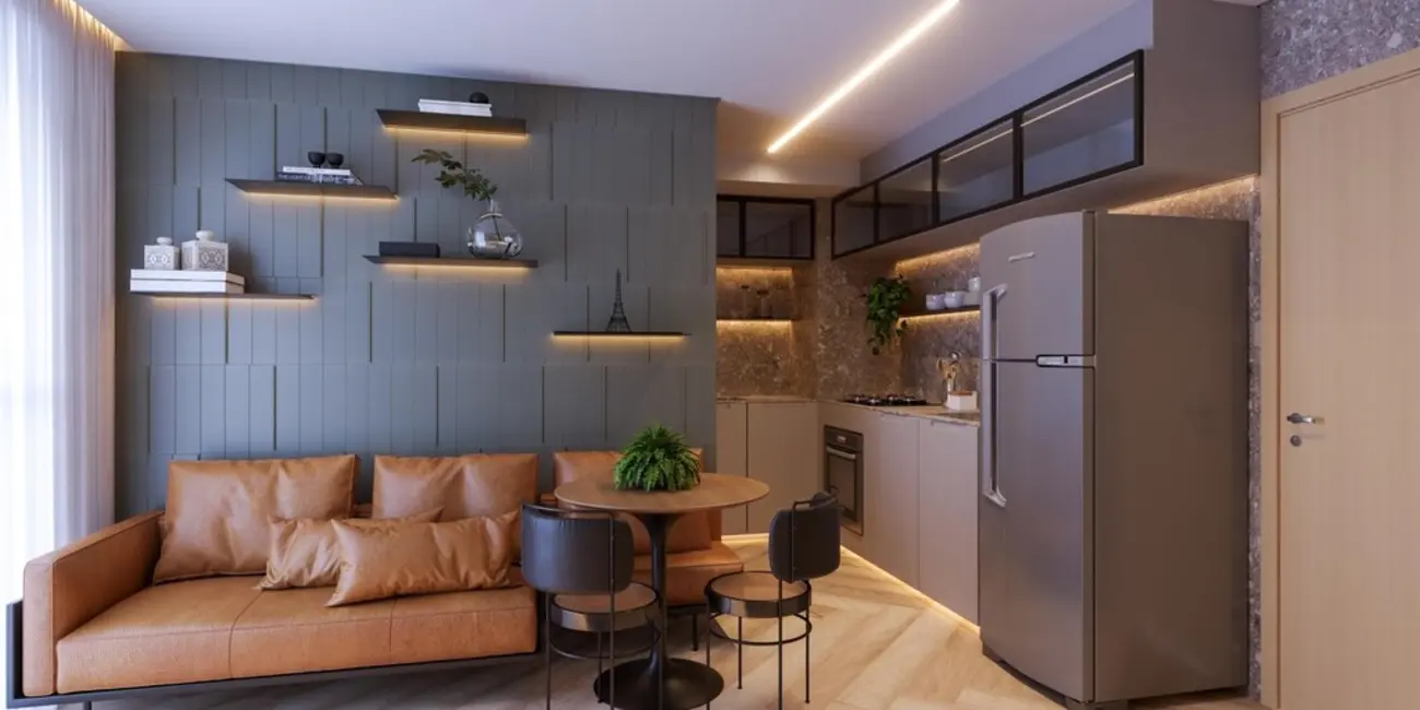 Foto 2 de Apartamento com 1 quarto à venda, 28m2 em Vila Monte Alegre, São Paulo - SP