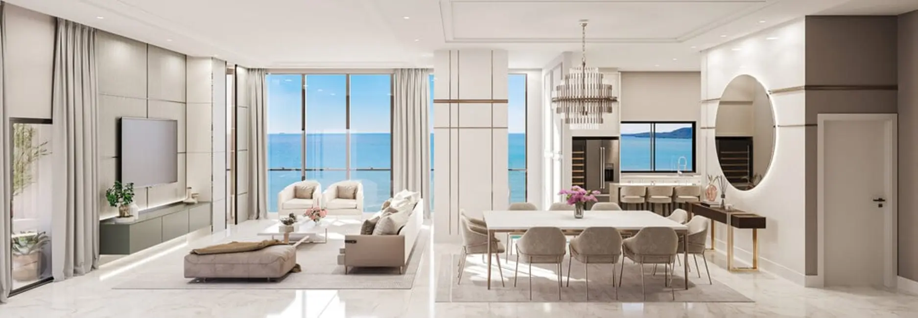 Foto 5 de Apartamento com 4 quartos à venda, 190m2 em Meia Praia, Itapema - SC